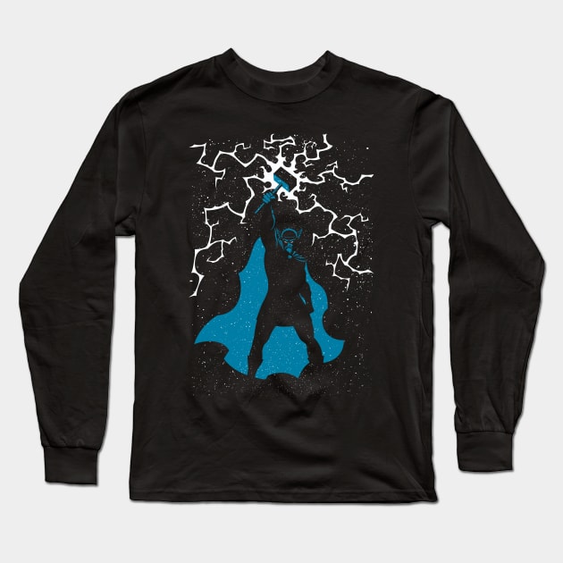 Thor Long Sleeve T-Shirt by Malchev